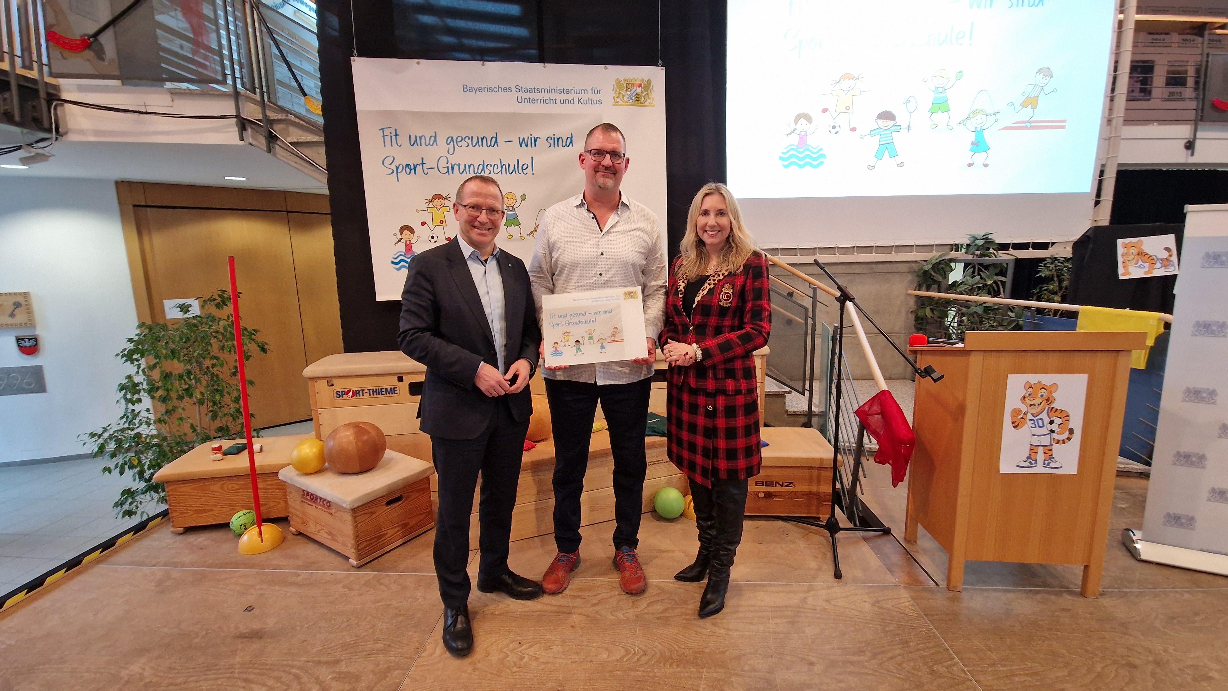 Zertifizierungsfeier Sport-Grundschule